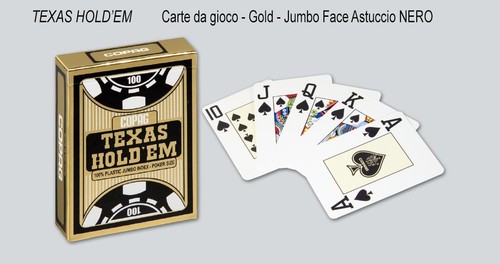Copag texas holdem gold - gold, jumbo